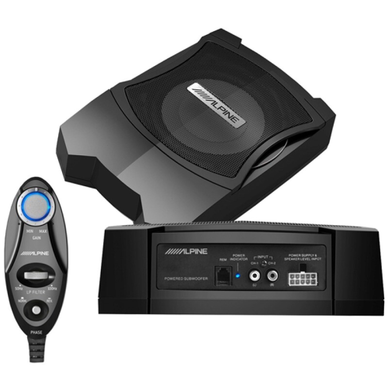 alpine underseat subwoofer